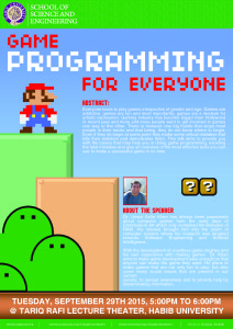 Game Programming Poster-01