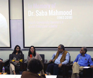 The Light Shines On Dr. Saba Mahmood (1962-2018)