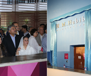 H.M. Habib Auditorium named after Family Icon