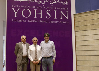 Prominent HU Supporter from Houston Dr. Asim Shah Visits Campus