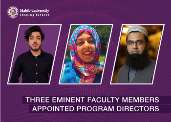 Three Eminent Faculty Members Appointed Program Directors