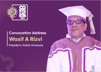 President Wasif A Rizvi’s Convocation Address