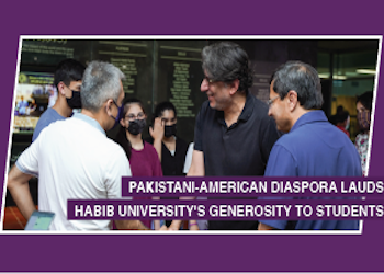 Pakistani-American Diaspora Lauds Habib University’s Generosity to Students