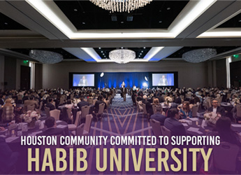 Houston Community Committed to Supporting Habib University
