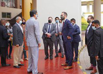 US Consul General, Mr. Mark Stroh, visits Habib University