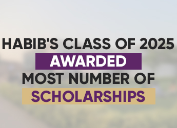Habib’s Class of 2025 Awarded Most Number of Scholarships