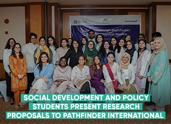 SDP Students Present Research Proposals to Pathfinder International