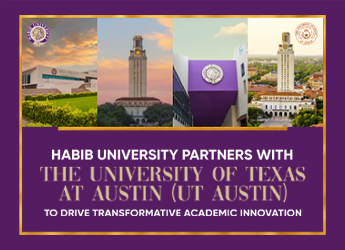 Habib University Establishes Partnership with the University of Texas at Austin