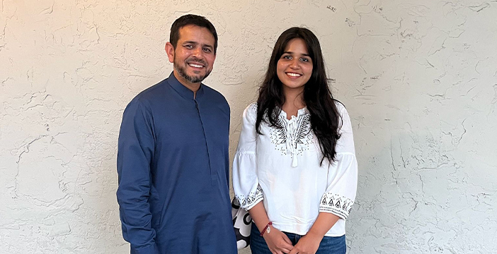 sarah khalid with faculty