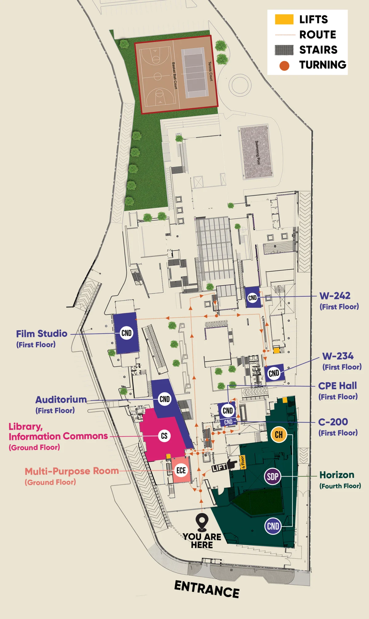campus map