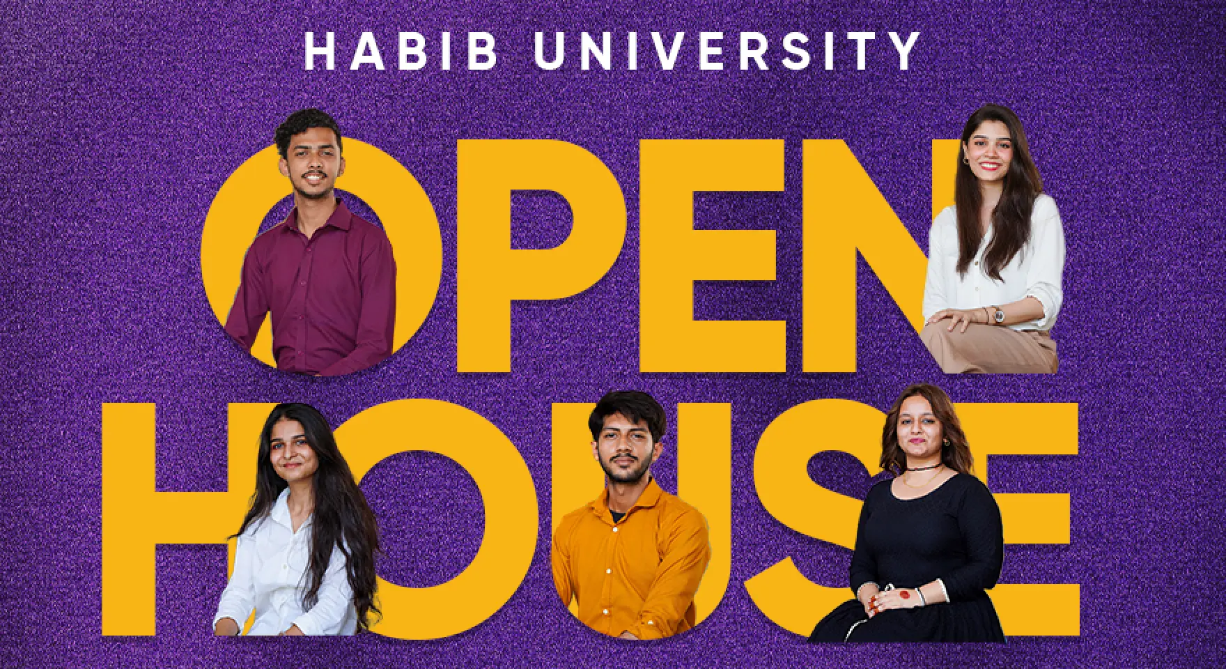 Habib University Open House Banner