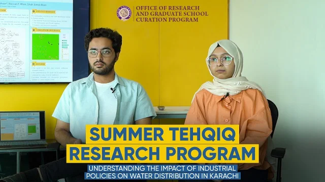 summer tehqiq research program