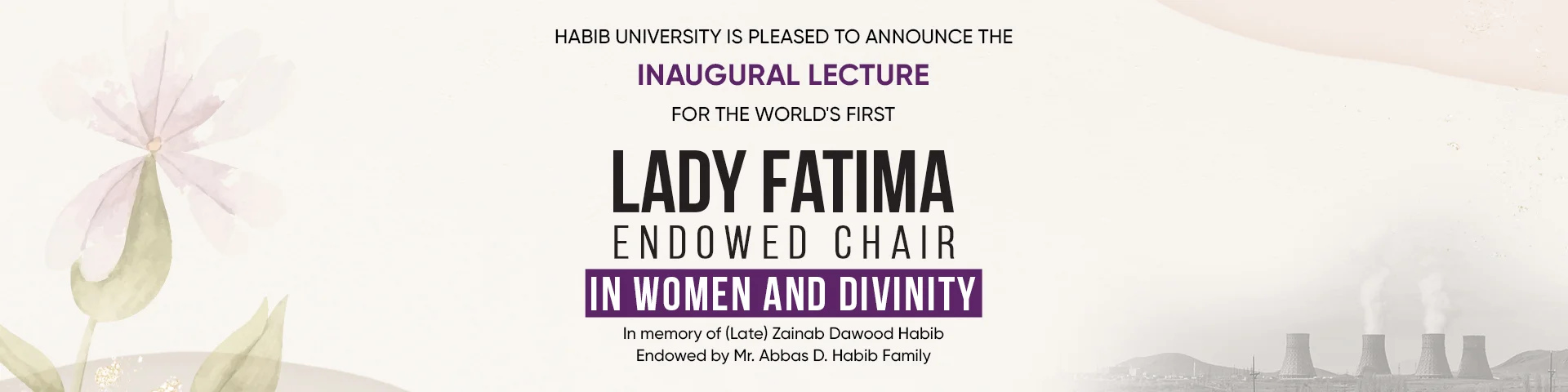 Lady Fatima Endowed Chair