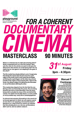 Master Class on Documentary Film