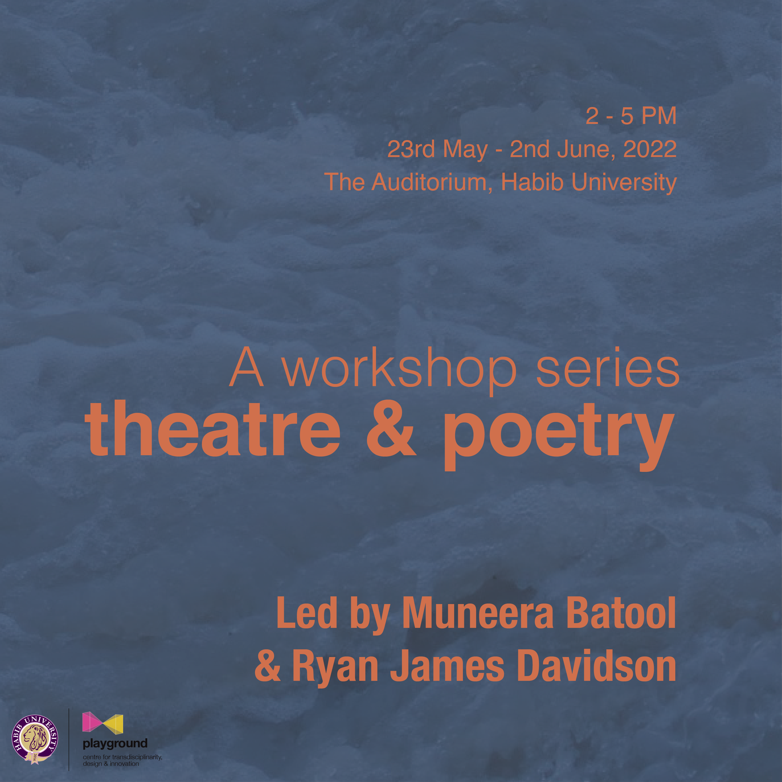 Theatre & Poetry Workshop Series
