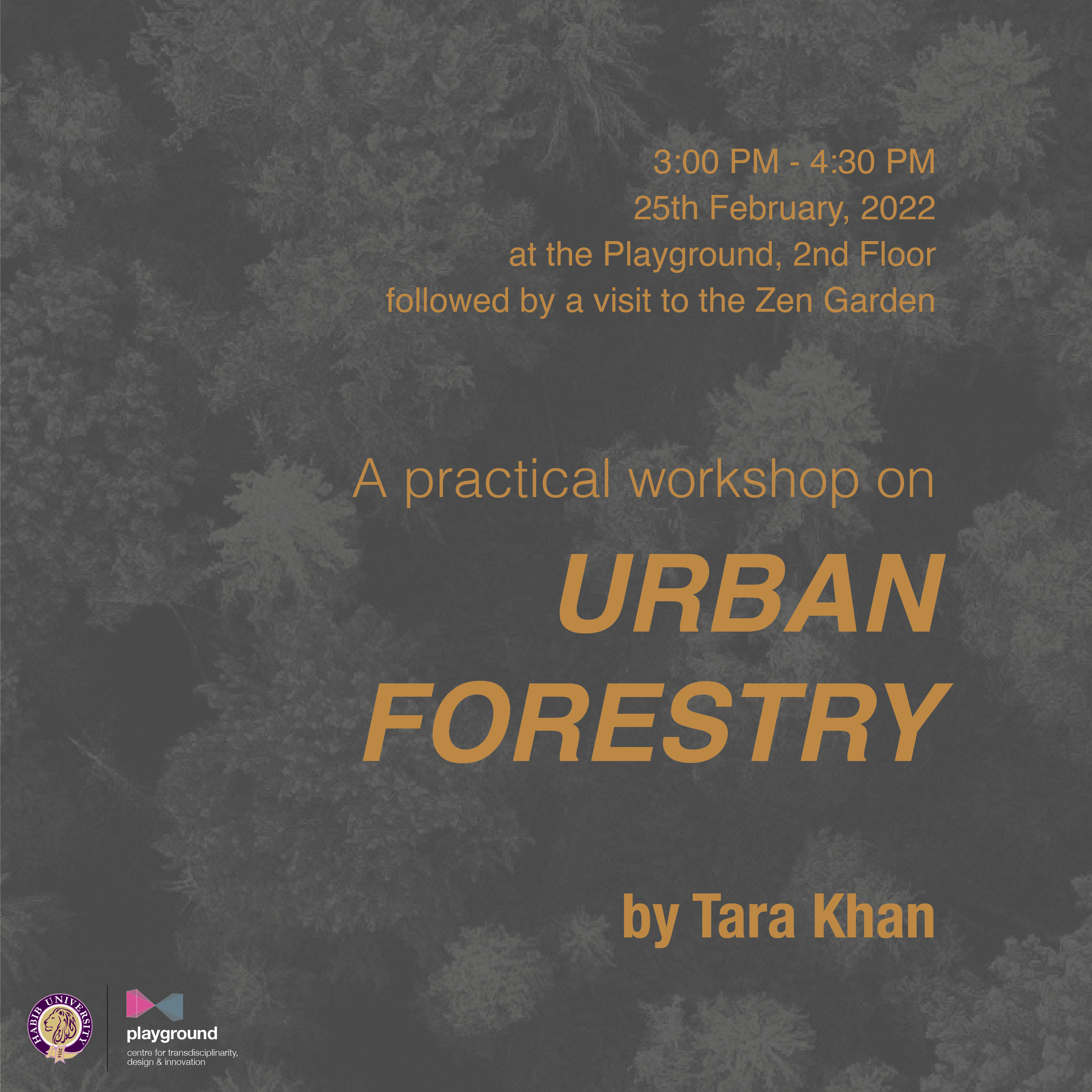 URBAN FORESTRY Practical Workshop
