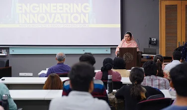 lecture in a class room