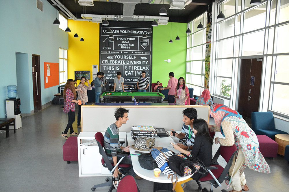 Graduate student lounge image