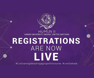 HUMUN II: Habib University Model United Nations