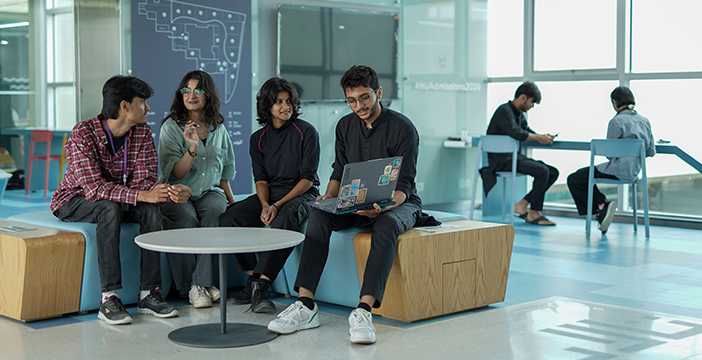 students sitting in horizon